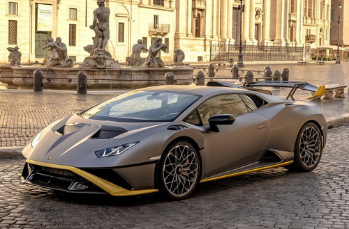 noleggio auto lusso lamborghini Huracàn sto