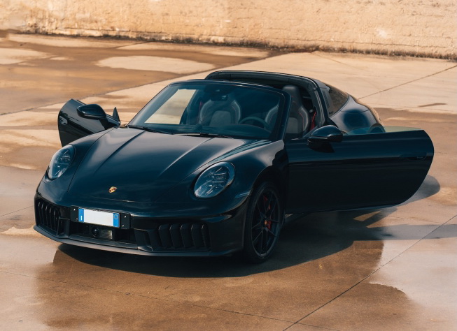 noleggio auto lusso porsche 911 targa 4 gts